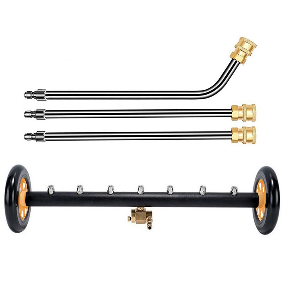 4000 PSI Car Chassis High Pressure Washer Floor Wash Water Broom 22 Inch Dual Function Undercarriage Surface Cleaner оранжевый