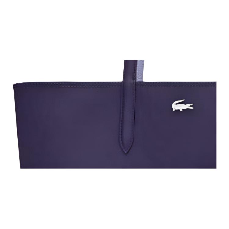 Lacoste Klassisches Logo Mode Einfache Tragetasche Einkaufs-Umhängetasche Damen-Tragetaschen Lila NF2142AA-R38