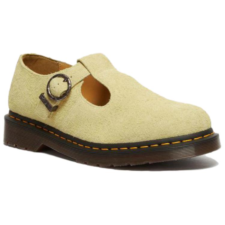 Dr. Martens T-Bar Suede Mary Jane Washed Denim 31518761