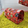 Hamster Hugger Dutch Rabbit Guinea Pig Tunnel Hiding Tent Nest All-Season Small Pet Concealed Passage Nest