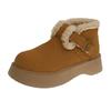 Winter Women'S Platform Snow Boots Fashion Thick-Soled Fleece-Lined Cotton Shoes For Woman Comfort Warm High-Top Boots For Women