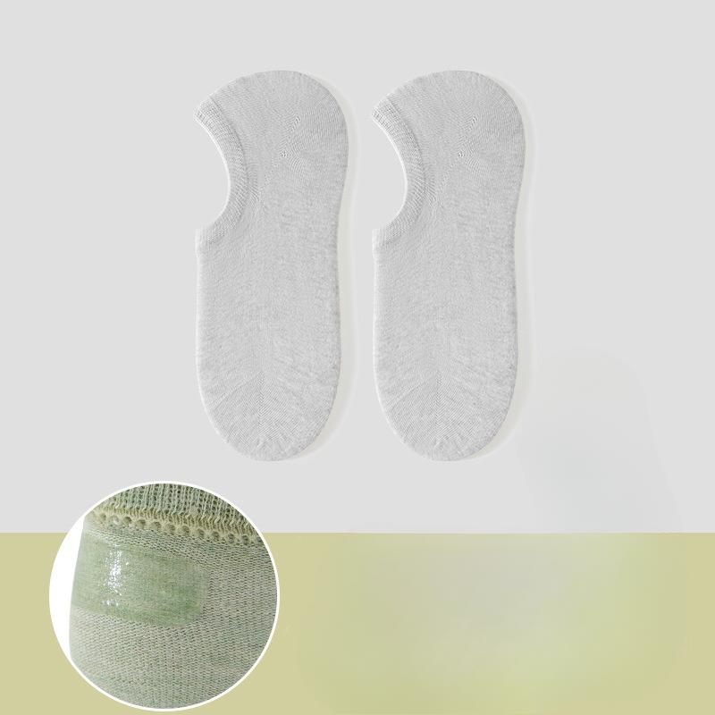 Female Summer Thin New Cotton Shallow Mouth Invisible Non Slip Not To Drop with The Boat Socks