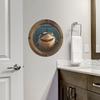 Cartoon Boat Porthole Ocean Shark Bedroom Living Room Home Wall Background Beautification Decoration Wall Stickers