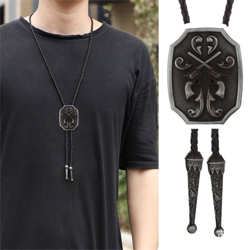 Bolo Tie Halloween Costume Neck Tie Women Men Shirt Tie Bolo Tie Party Neckwear