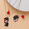 Rock Band My Chemical Romance Cosplay Necklace Music Band MCR Three Cheers Rose Unisex Choker Pendant Jewelry Accessories