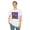 Trippy Einstein Galaxie, Albert Einstein Psychedelisches Softstyle T-Shirt