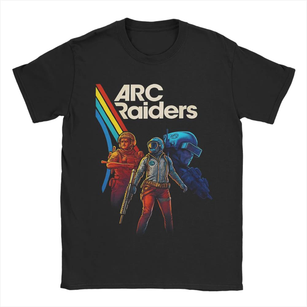 New Vintage Character Arc Raiders Men Women Printed Tshirts Male Cotton Short Sleeve O-neck Summer Fashion Clothes