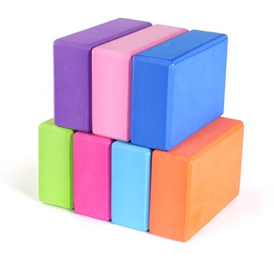 Bloc de Yoga en Mousse EVA Accessoires Brique Gym Pilates Colonne de Yoga Exercice du Dos Musculation Fitness Sport Équipement d'Entraînement pour la Maison