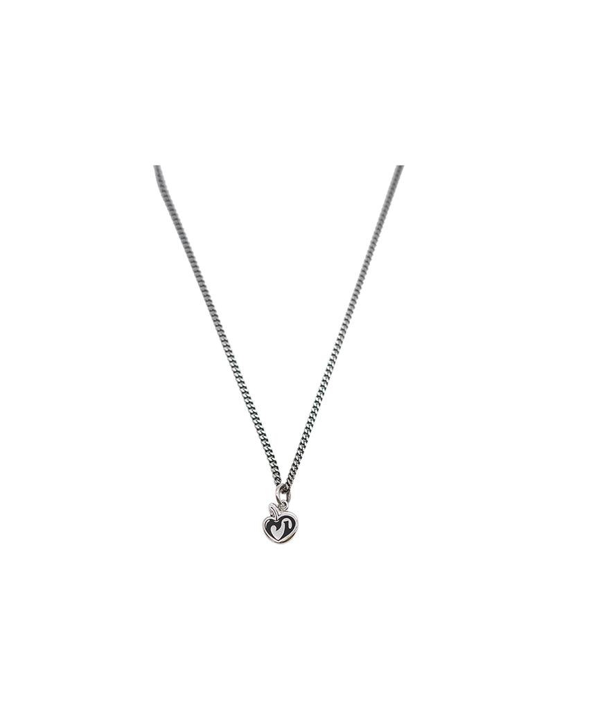 Cherry Driver Silver 925 Cherry Heart Symbol Pendant Necklace