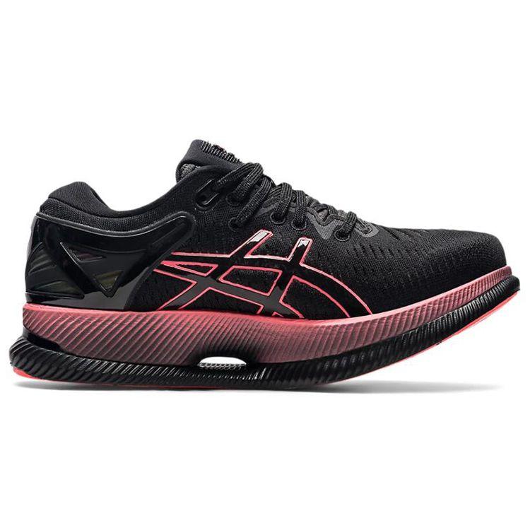 Asics Metaride Comfortable Durable Breathable Low-Top Casual Running Shoes Women Sneaker Black Red 1012B070-001