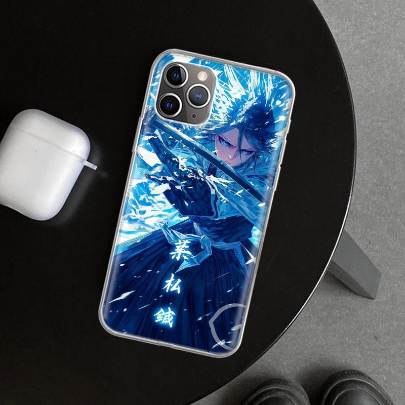 Bleach Kuchiki Rukia Phone Case Cover for iPhone 11 12 13 Mini 14 15 Plus 16 Pro Max 17 Air 7 8 + SE Art Customized Fundas 11 12