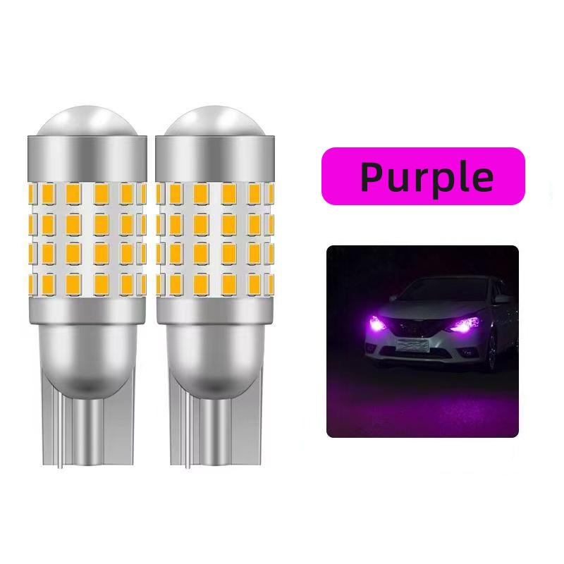 

2PCS For Toyota Verso 2009-2015 Car Led Bulb T10 W5W width lights side marker position Signal Lamp 12V 24V Clearance Light White 2PCS рожевий