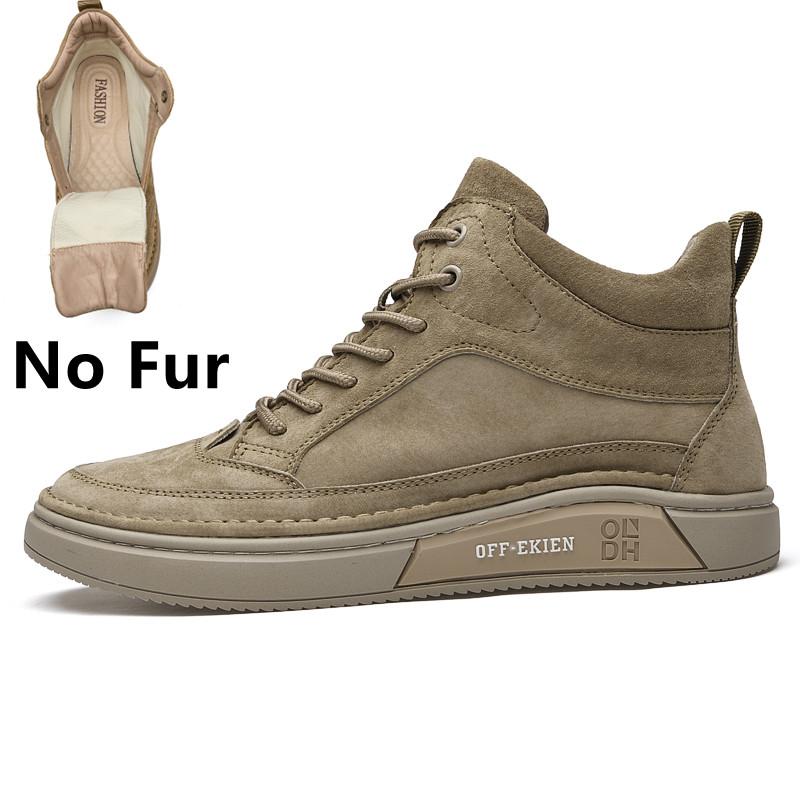 Män Stövlar Andningsbar Läder Mesh Höga Casual Stövlar Öken Arbets Skor Herr Utomhusskor Motocross Stövlar