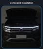 Striscia LED Dinamica per Cofano Auto Luce Cofano Motore Striscia LED DRL Luci Diurne Striscia LED Flessibile Decorazione Auto Accessori
