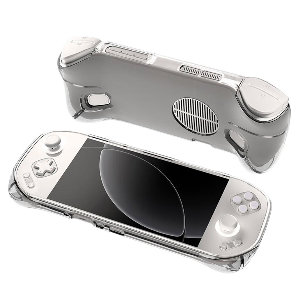 Transparent Flexible Cover Shockproof TPU Case Handheld Gamepad Skin Housing for MANGMI Pocket Gaming Accessories
