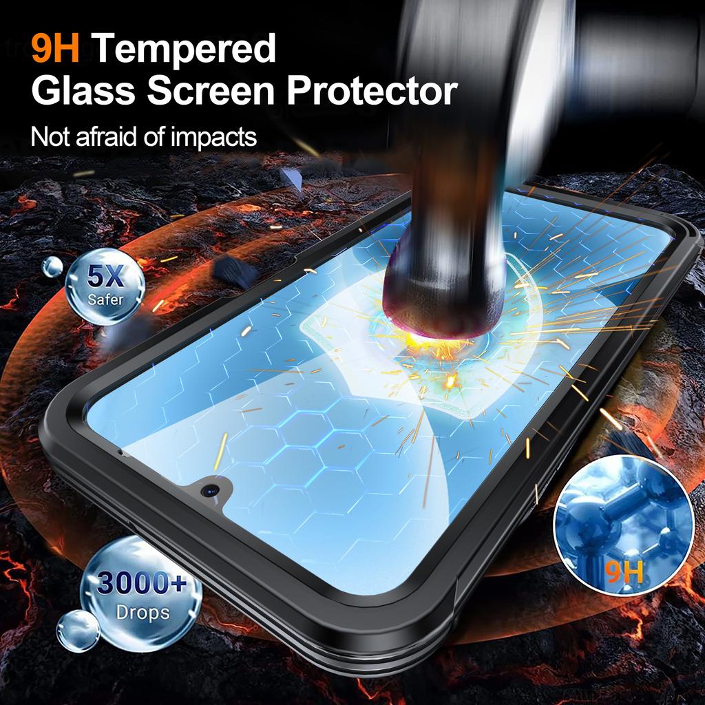 For Samsung A17 New Best-Seller: Shockproof, Dustproof, and Drop-Resistant Wireless Magnetic High-Quality Transparent Phone Case