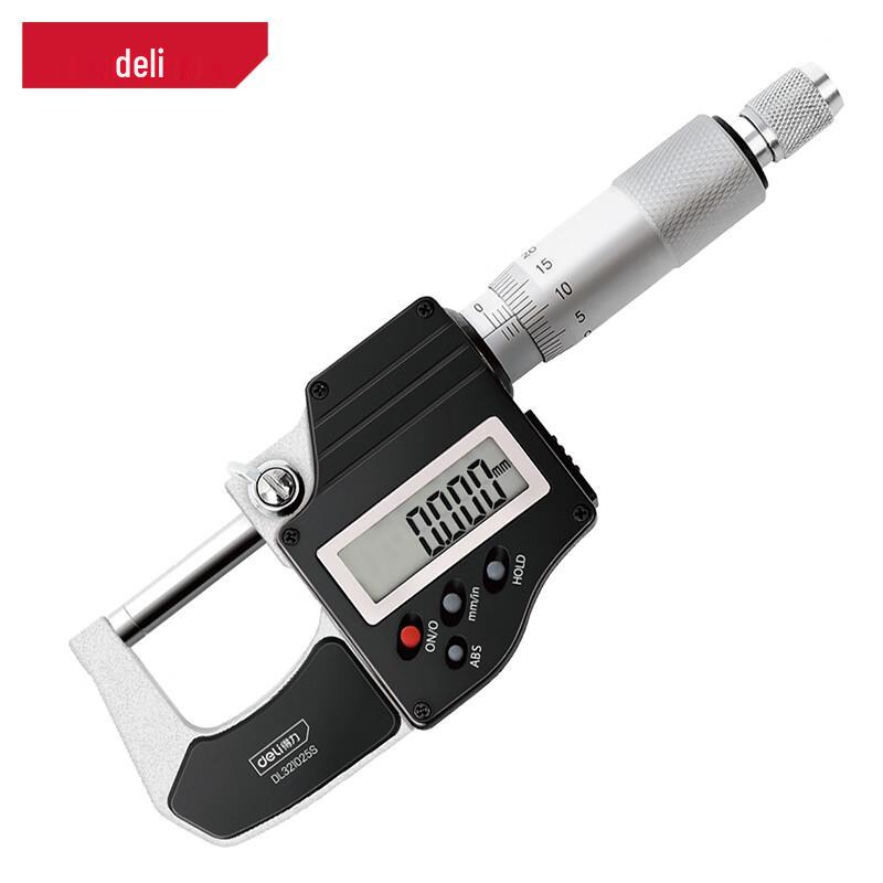 Deli Digital Outside Micrometer