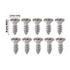 304 Stainless Steel Countersunk Head Screws Universal M2-M4 Phillips Screws Security Self Tapping Screws for Furniture Repairs