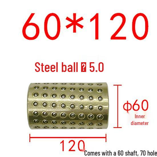 Golden Copper Ball Bearing Cage Mold Guide Bush Holder