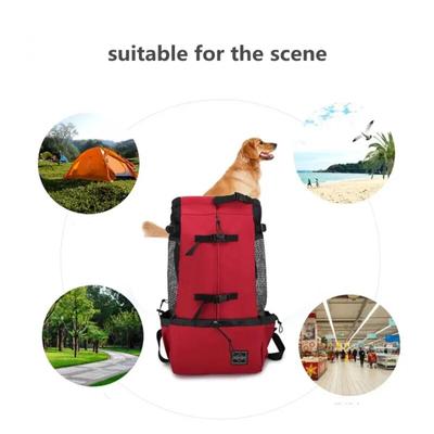 NEW Breathable Dog Carrier Bag Portable Pet Outdoor Travel Backpack Reflective Carrier Bags for Cats French Bulldog