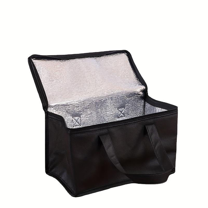Non-food Contact Beverage and Lunch Insulated Cooler Bag - Durable Aluminium Foil for Outdoor Camping, Picnic Storage and Beverage Chilling