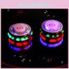 Conjunto de Pião Musical de Plástico Colorido Piscante com Luzes a Pilha