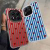 Back Phone Cover Case for Xiaomi Redmi Note 14 11 12 Pro 12s Note 13 Pro Plus 11s Stripe Love Heart