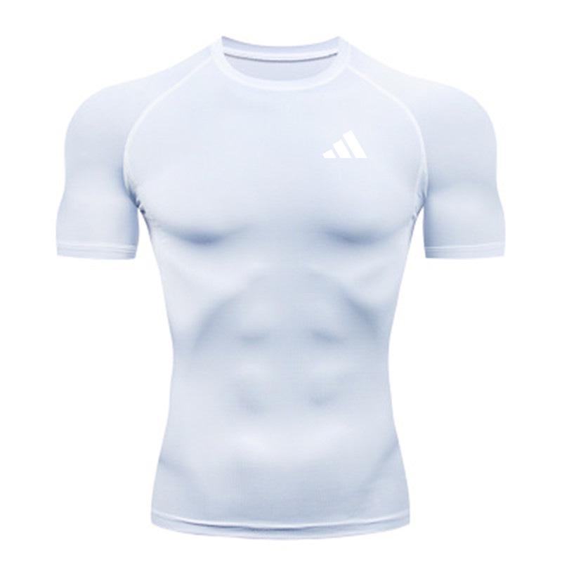 Camiseta de Compresión Anime Gimnasio Secado Rápido para Hombre Y2K