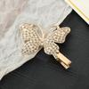 New French Style Metal Diamond-Encrusted Pearl Headdress Hair Clip Butterfly Rabbit Sweet Girl Style Hair Accessories