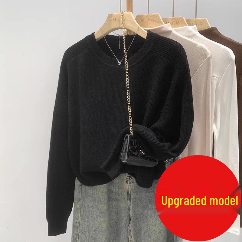 Women's Autumn/Winter 2025 Loose Cardigan Sweater - Chic Niche Design