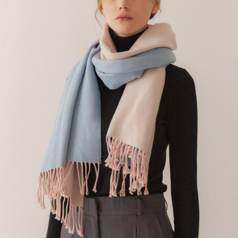 J.LARUEN Basic Two-Tone Muffler (9 Colors)