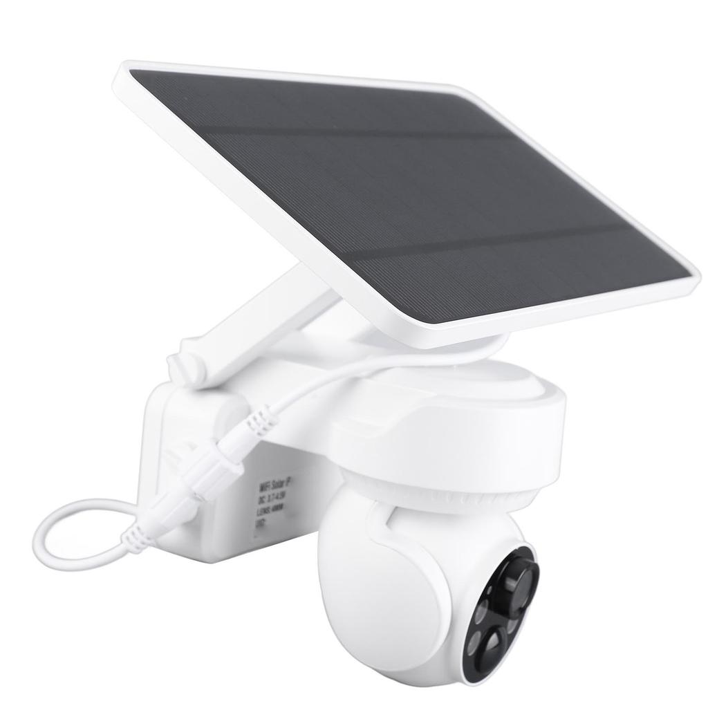 Solar Security Camera Wireless Motion Detection Waterproof Outdoor Solar Panel Surveillance Camera