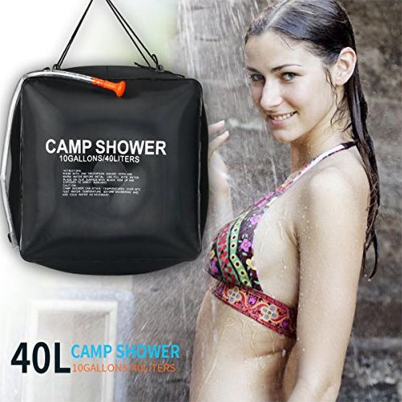 20L Solar Heated Portable Outdoor Shower Bag for Camping