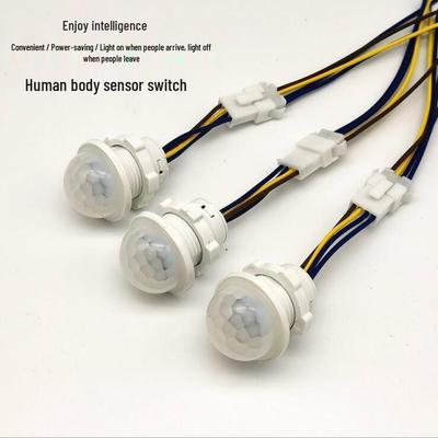 220V Infrared Sensor Ceiling Light Controller with Concealed Installation