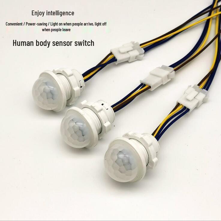 220V Infrared Sensor Ceiling Light Controller with Concealed Installation