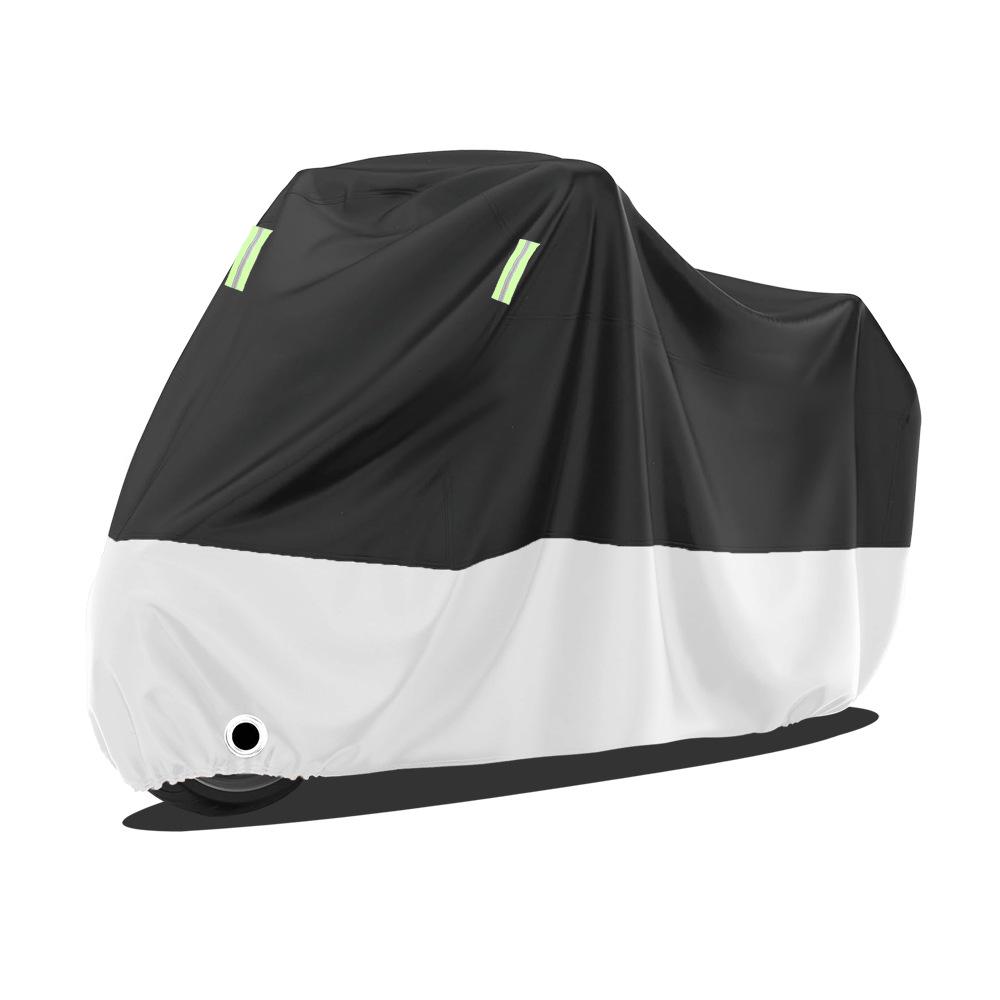 

Rainproof and Sunscreen Thick Motorcycle Cover - Dustproof, for Motorcycles and Electric Vehicles M: 200x90x100 cm