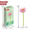 Hot Creative Small Building Block Flower Art Classic Brick Mini Potted Plant Gift For Girls Desk Decoration Simple Assembly Toys