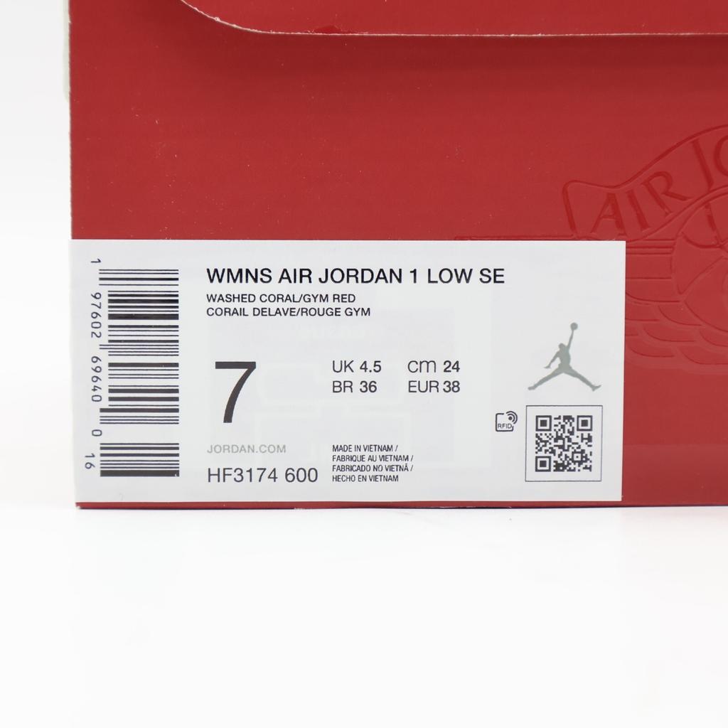 HF3174-600 Nike Air Jordan 1 Low da Donna San Valentino (Da donna)