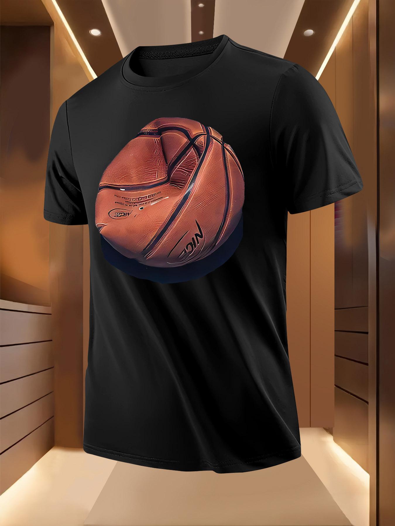 Basketball Graphic Tshirt - Breathable Lightweight Polyester XL