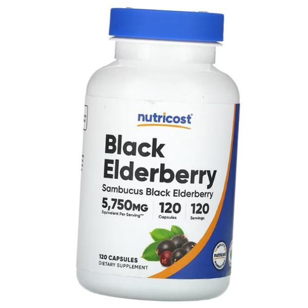 

Экстракт Бузины, Black Elderberry 5750, Nutricost 120капс (71647020) 120caps