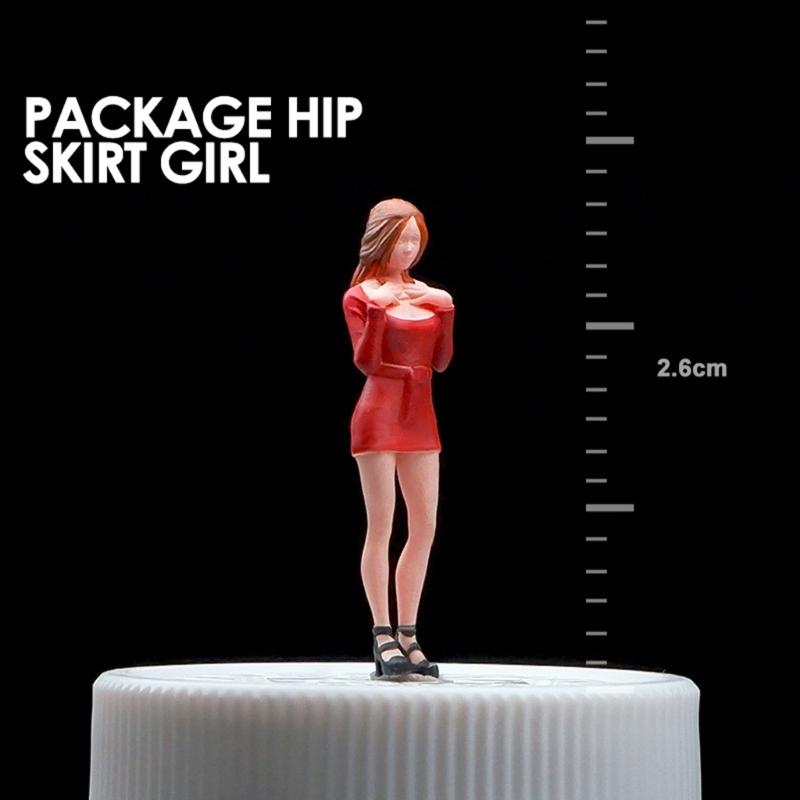 Detailed Miniature Resins Collectibles 1/64 Scale Handcrafted Figures Perfect For Model Train Layouts And Dioramas