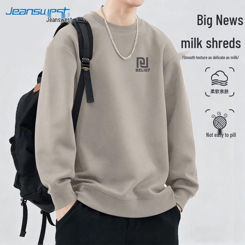

Jeanswest Men s Heavyweight Crew Neck Sweatshirt 3XL