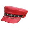 Cappello Stili Navali Con Fibbie a Cintura Catena Durabilità Pelle PU Cappello Per Vari Volti e Occasioni Y08E