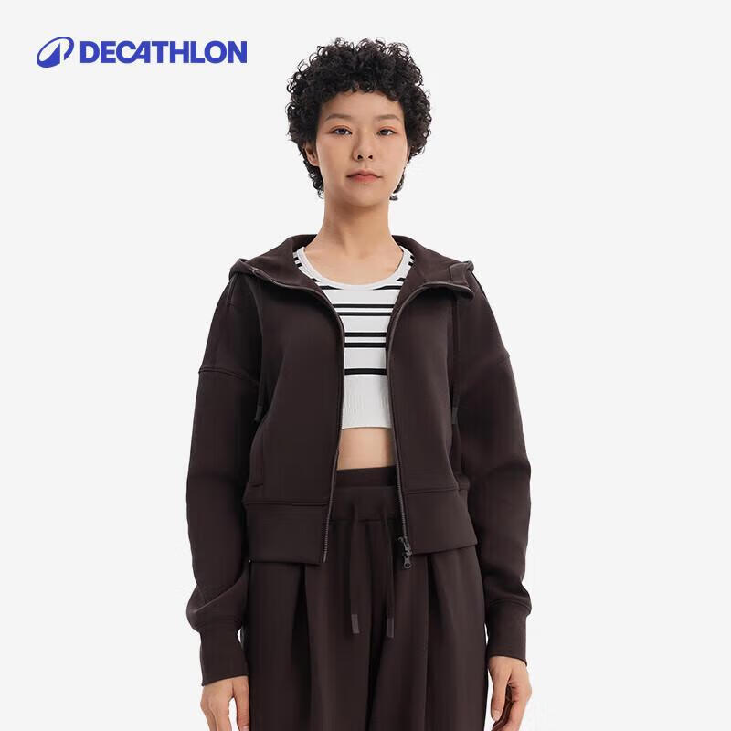 Decathlon SPW Women s Short Hooded Windproof Sports Jacket M