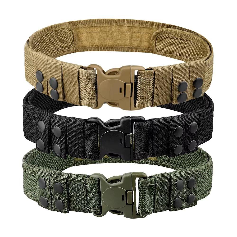 Breathable Canvas Waistband Adjustable Marine Corps Duty Belt Casual Men Belt  Hiking Tools