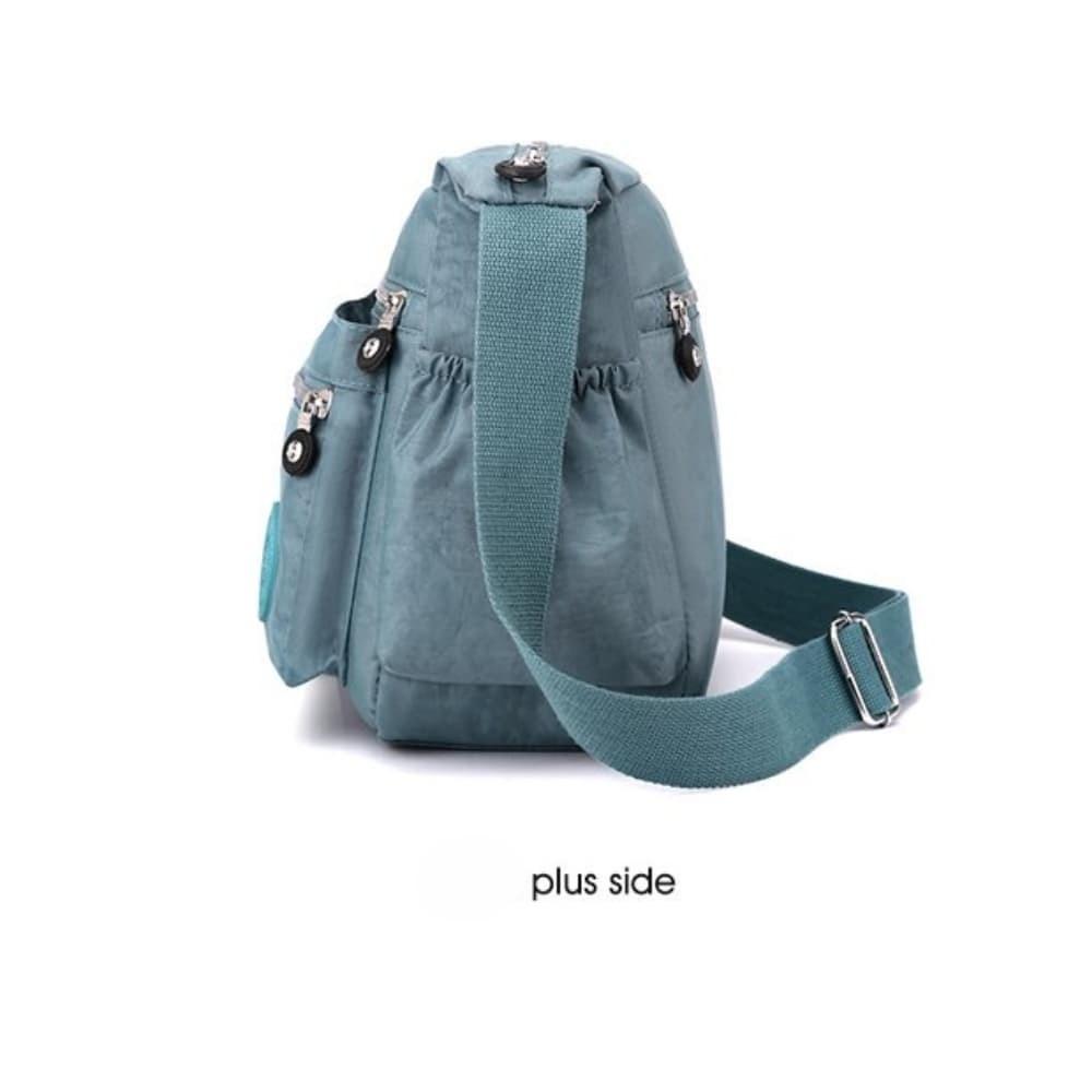 Fashion Casual Nylon Cloth Messenger Bag For Women Shoulder Bags Multi Layer Female Crossbody Bags Waterproof Mother Bag Purse