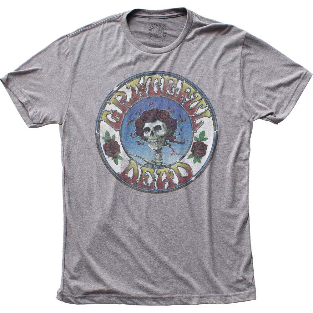

Футболка Grateful Dead с черепом и розами L