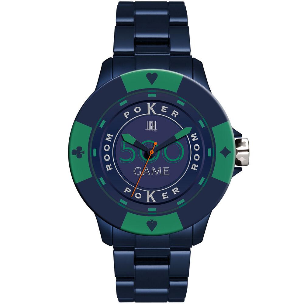 

Часы унисекс Light Time POKER TU прозрачный