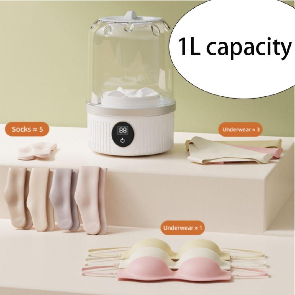 Cordless Portable Washing Machine Rechargeable Mini Washer  Socks Underwear Cleaning