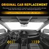 For Nissan Rogue 2014- Black Leather Door Panels Armrest Cover Replacement V